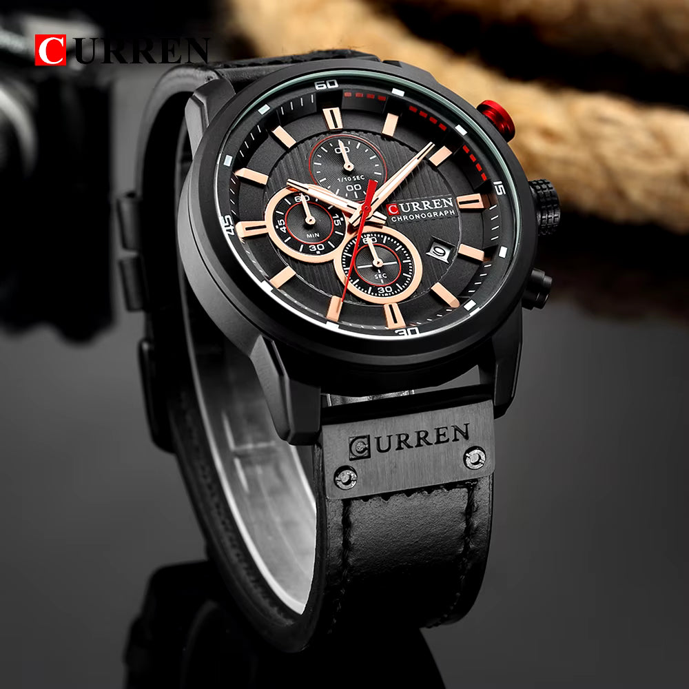 Reloj de lujo Curren Earth