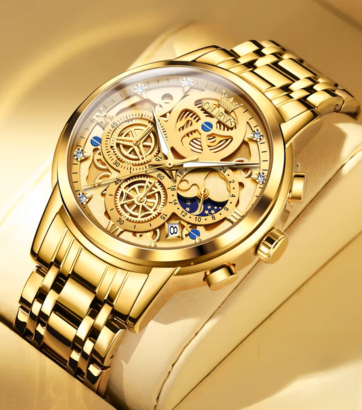 Reloj de lujo Olevs Glow