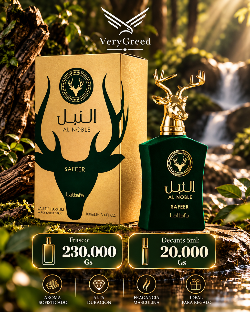Perfume Lattafa Al Noble Safeer