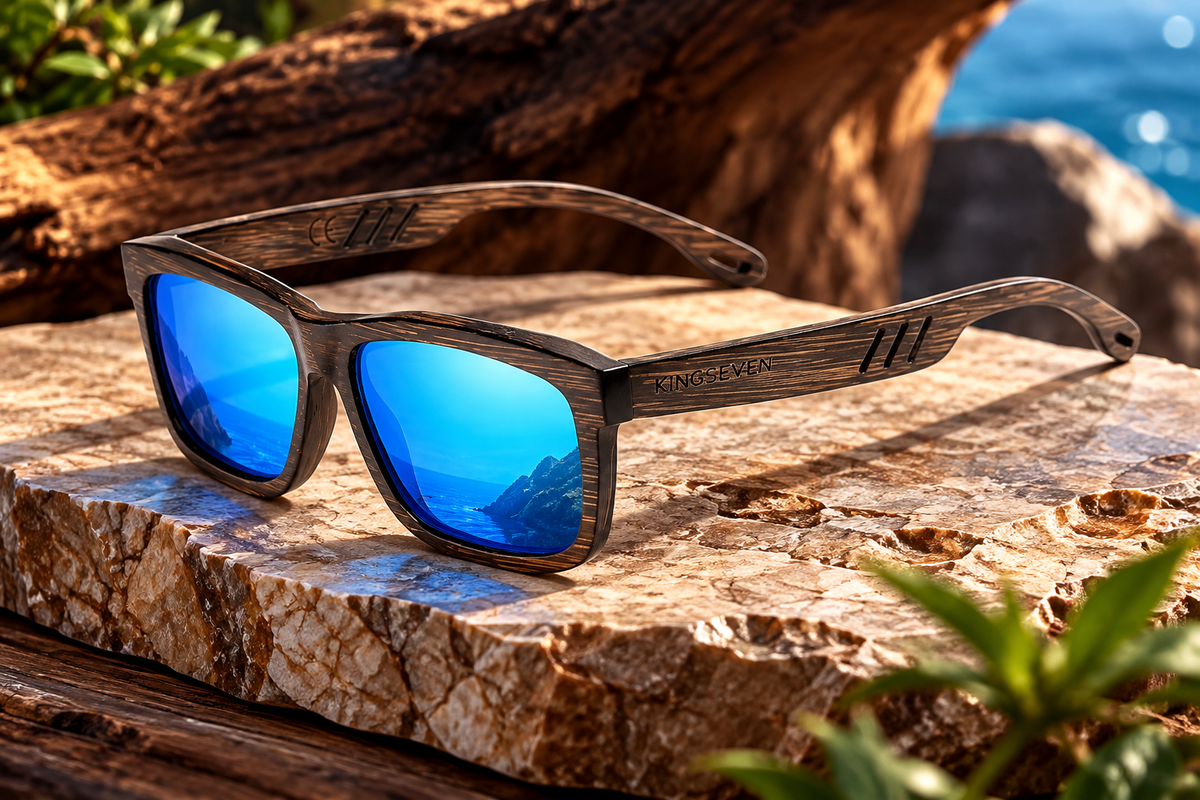 Lente de sol Kingseven Wood !