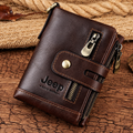 Billetera de cuero Jeep