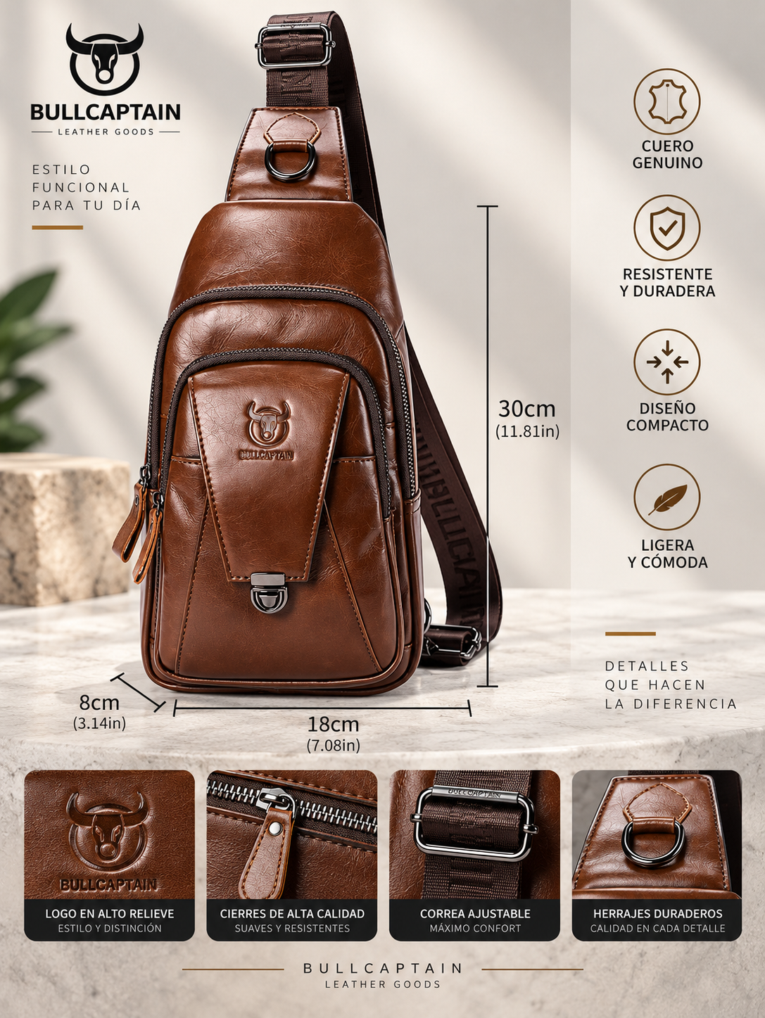 Mochila Bullcaptain Ant Bear