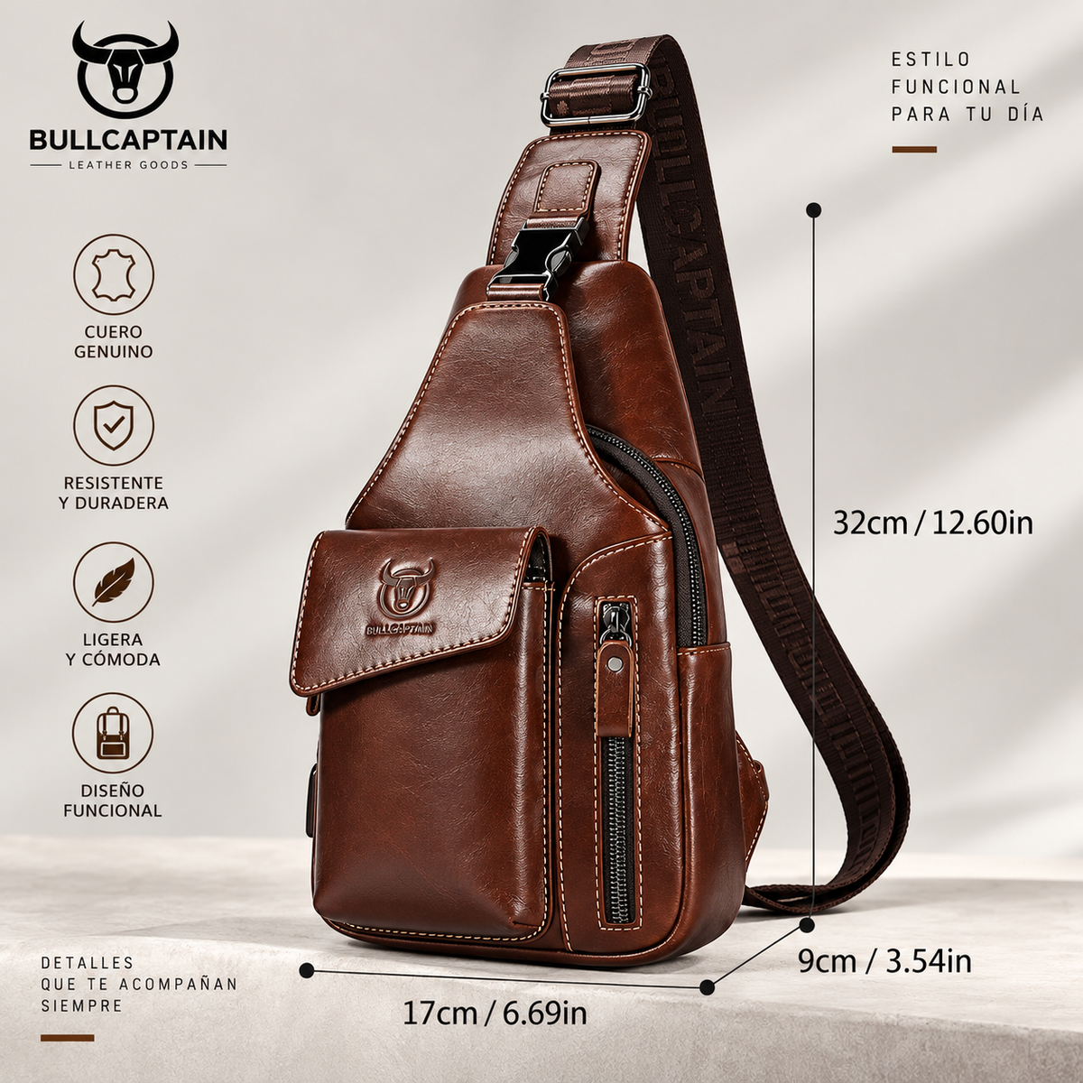 Mochila Bullcaptain Casuale