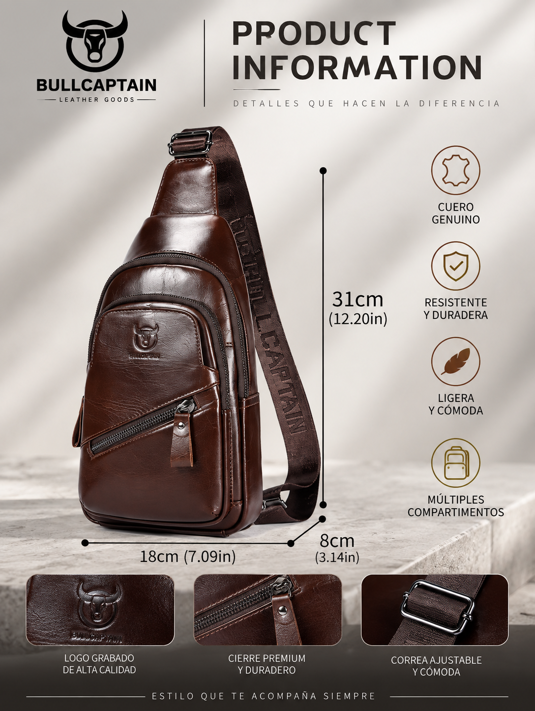 Mochila Bullcaptain Great