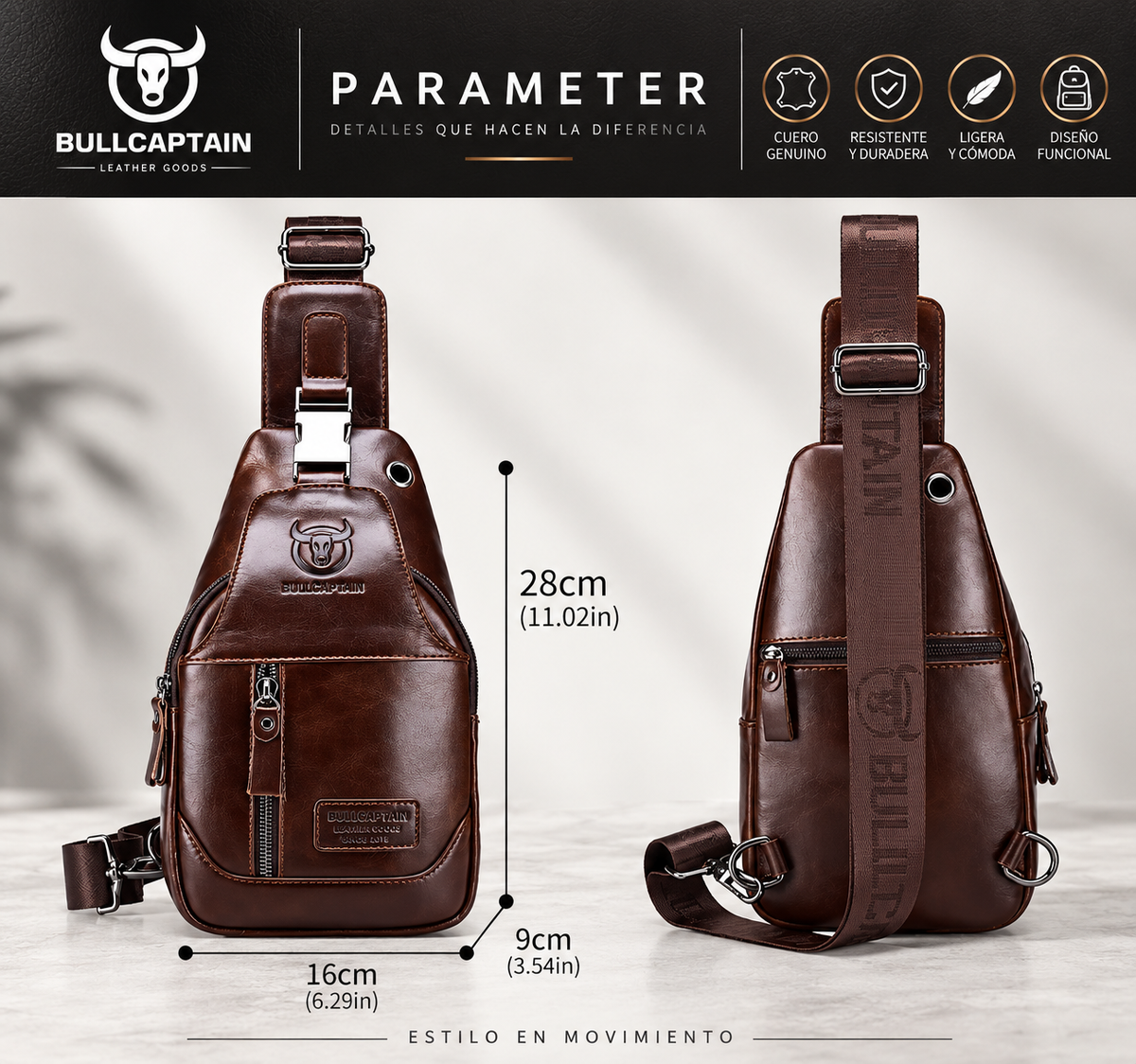 Mochila Bullcaptain Minimalist