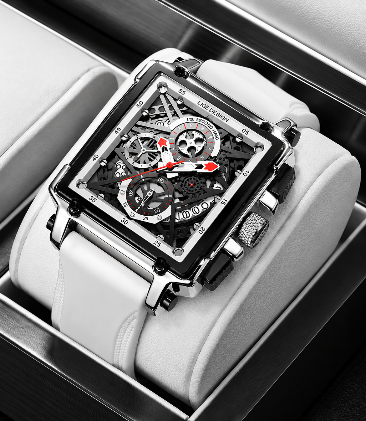 Reloj de lujo Lige Design
