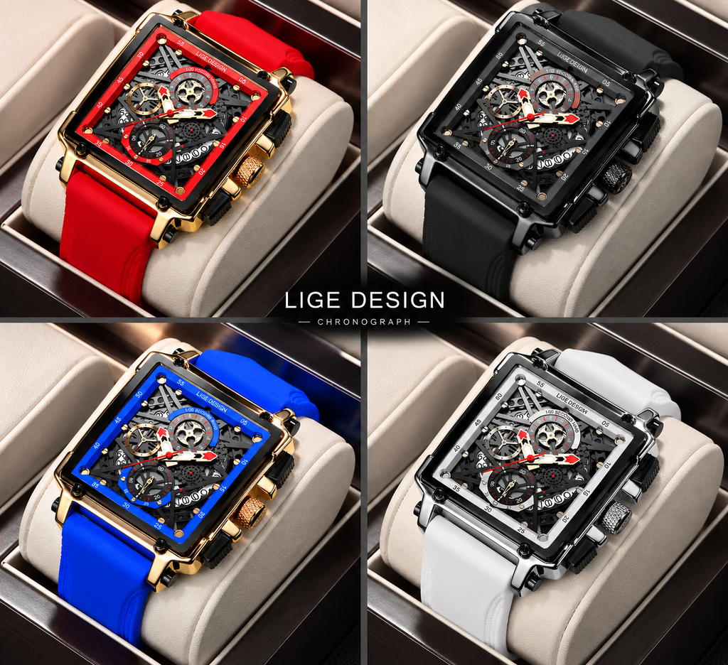 Reloj de lujo Lige Design