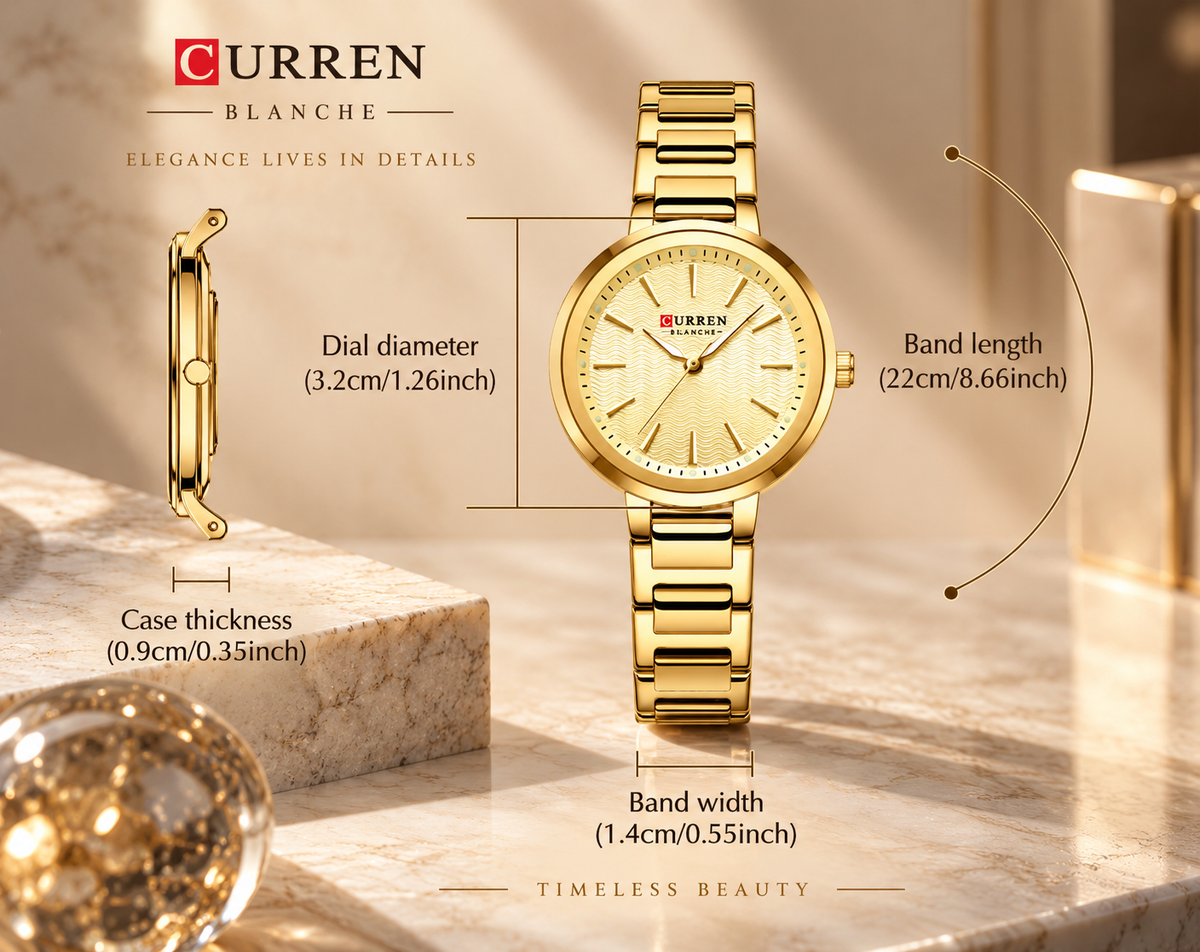 Reloj de lujo Curren Aura