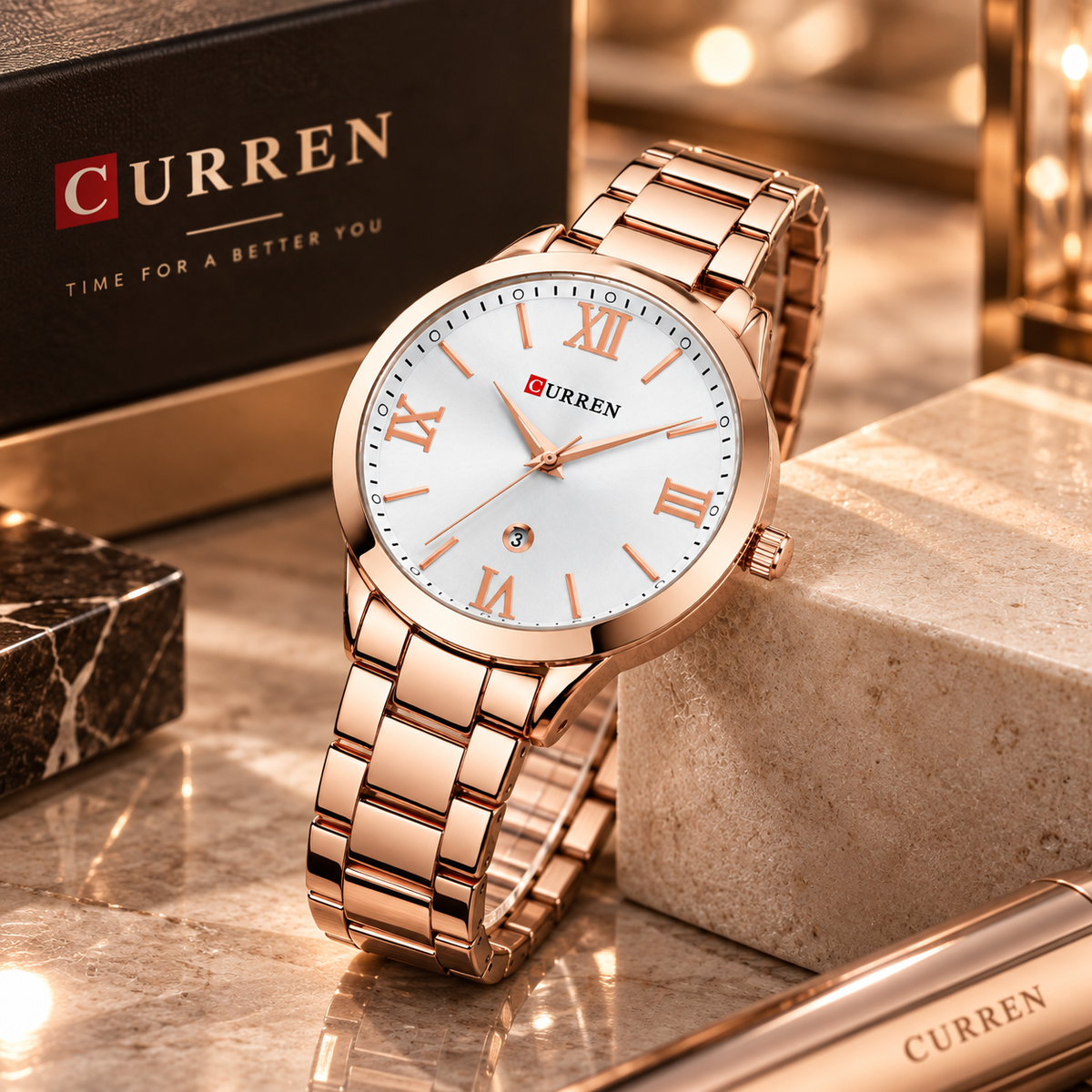 Reloj de lujo Curren Aurora