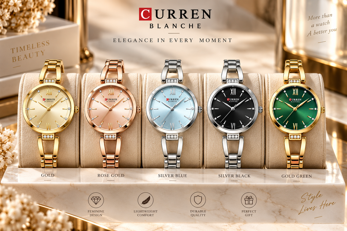 Reloj de lujo Curren Brilliance