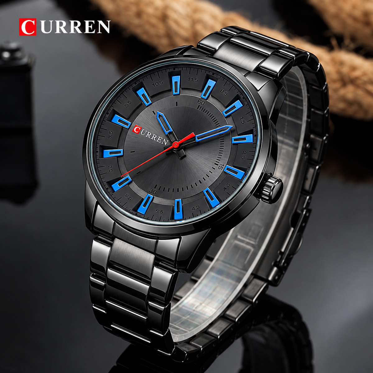 Reloj de lujo Curren Corona