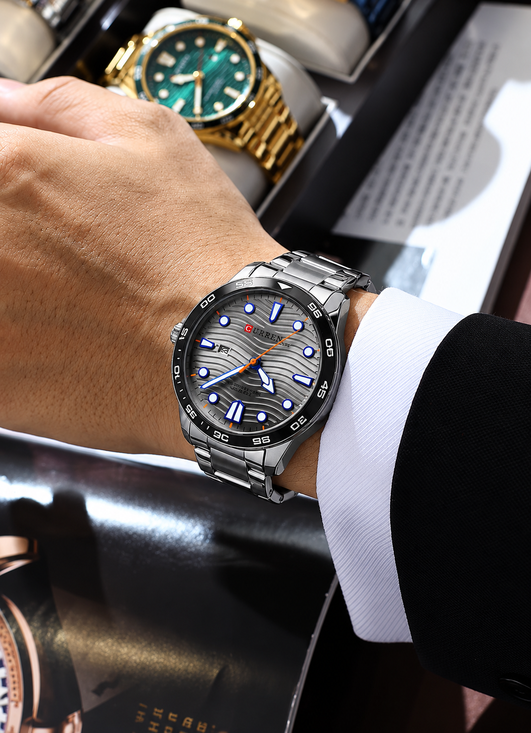 Reloj de lujo Curren Dominus