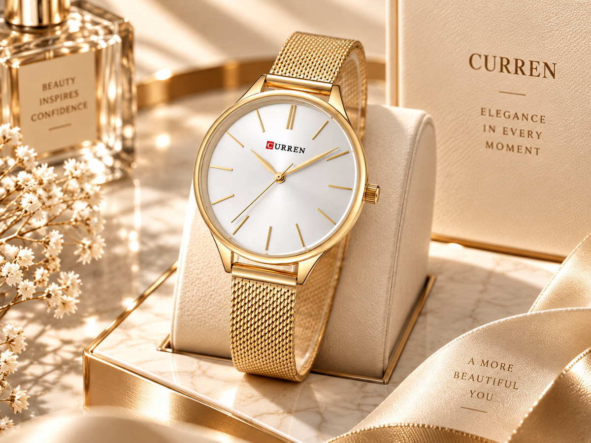 Reloj de lujo Curren Livia