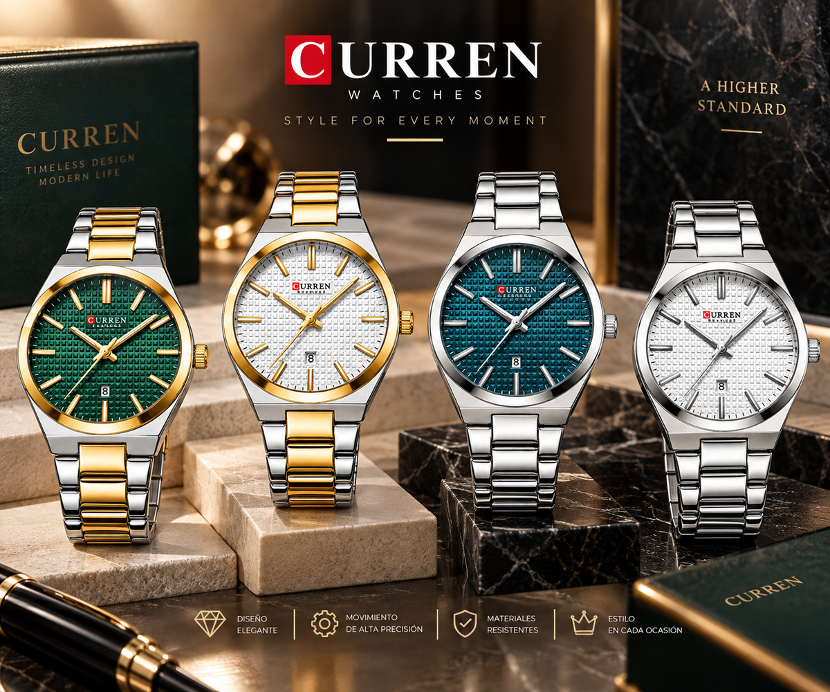 Reloj de lujo Curren Nebula