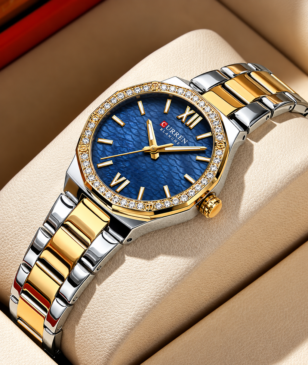 Reloj de lujo Curren Pearl