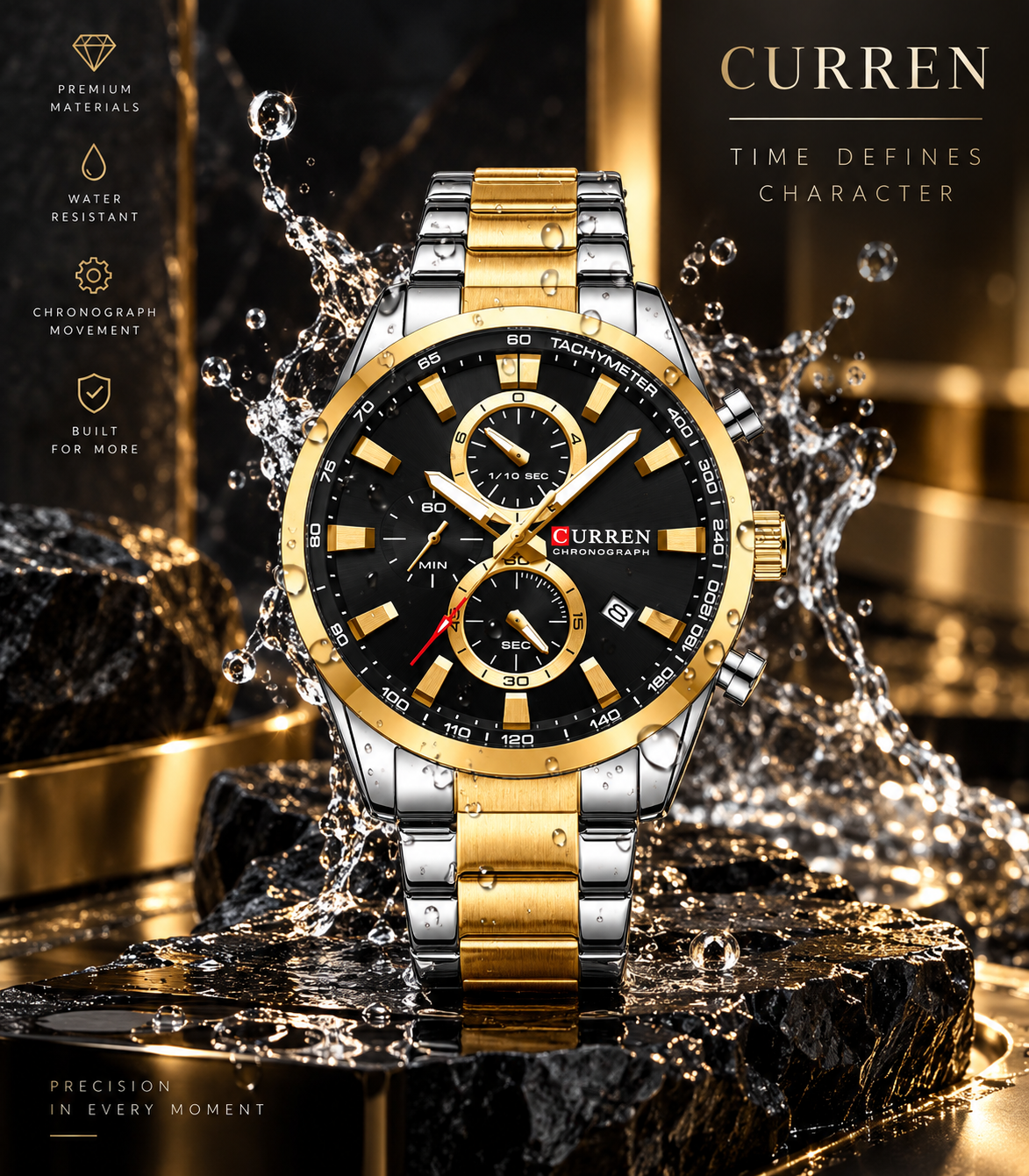 Reloj de lujo Curren Prestige
