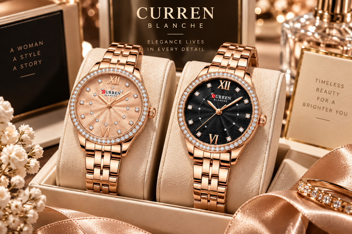 Reloj de lujo Curren Queen