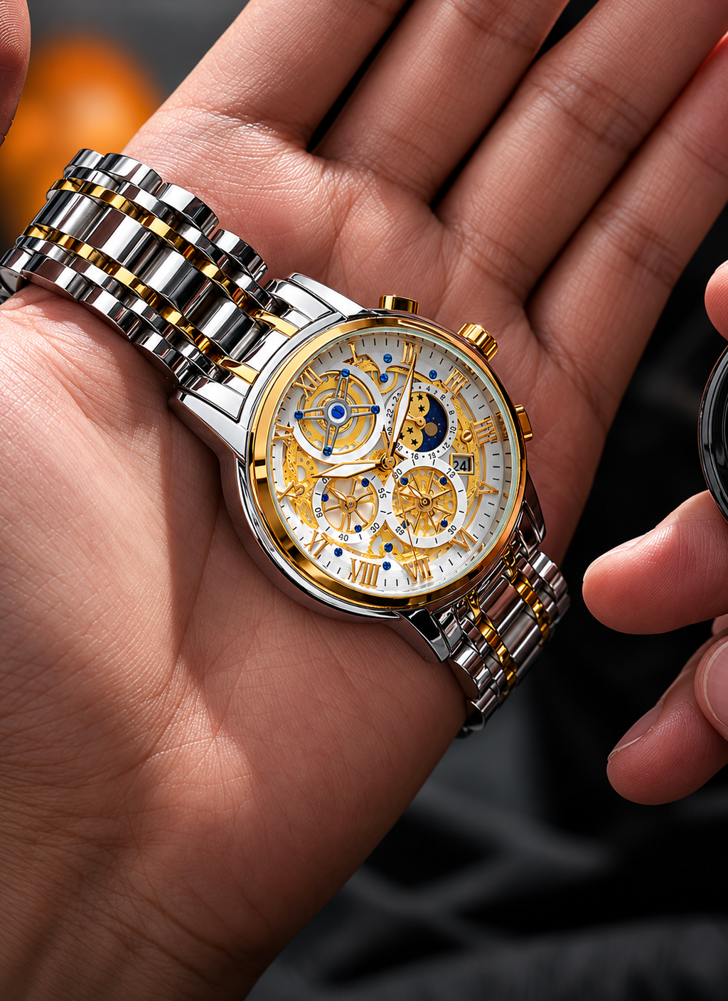 Reloj de lujo Lige Mecanic