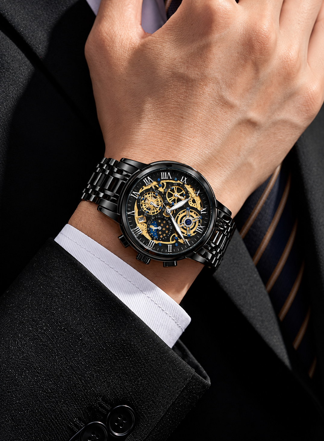 Reloj de lujo Lige Mecanic