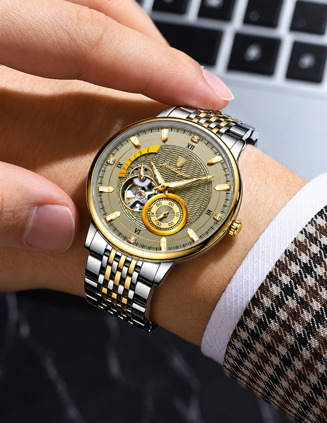 Reloj Automático Poedagar Mechanic