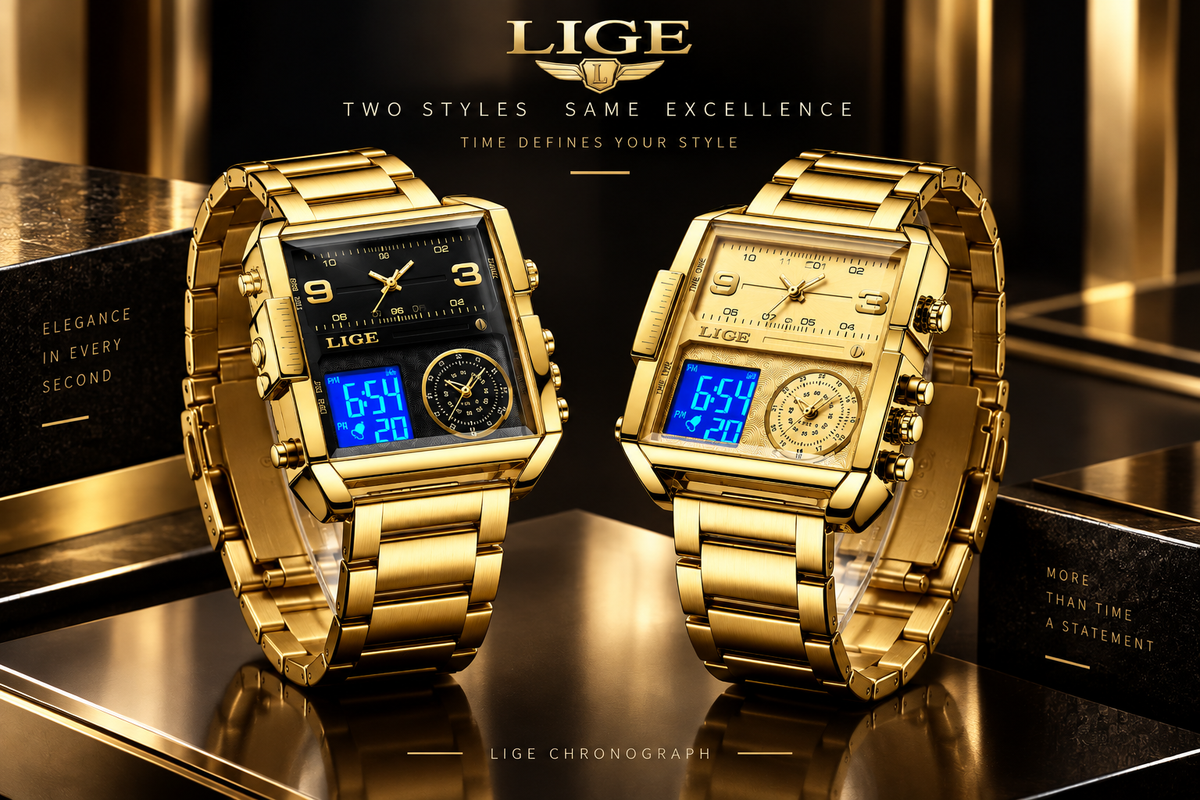 Reloj de lujo Lige Trident