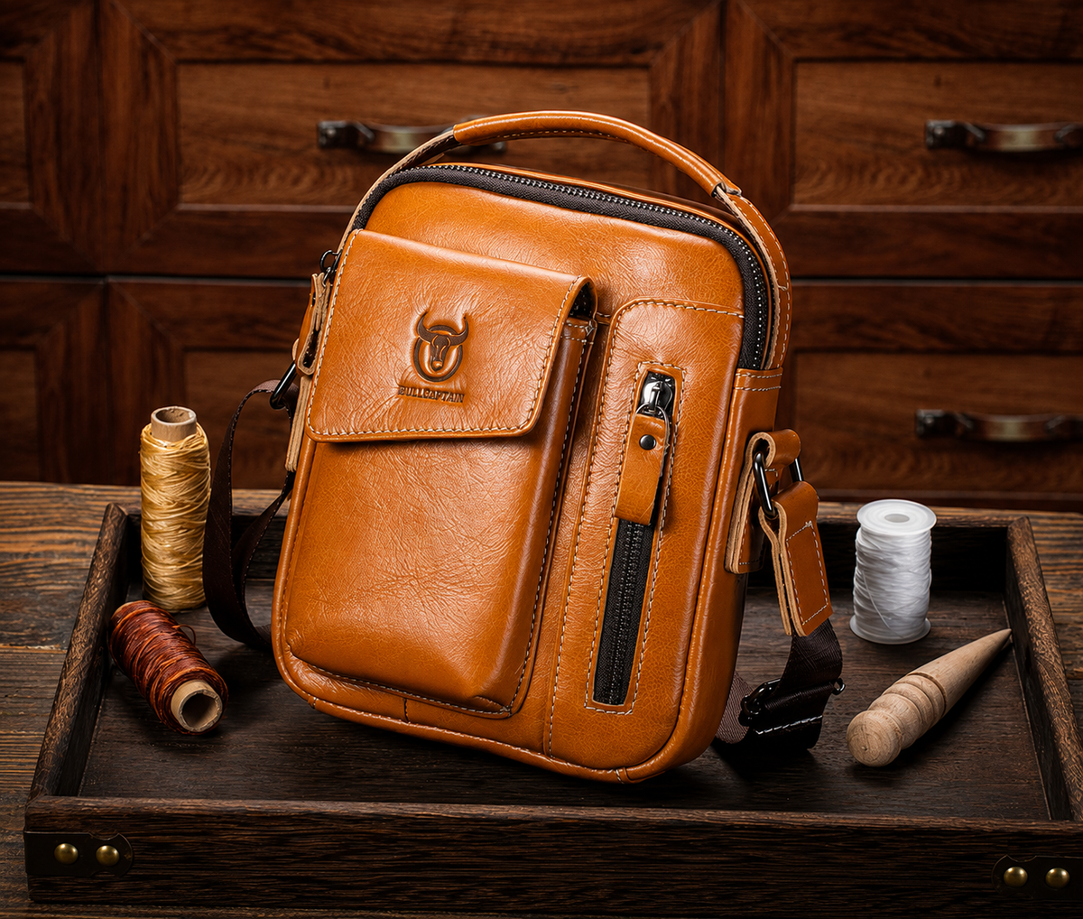 Bandolera Bullcaptain Mini Casual