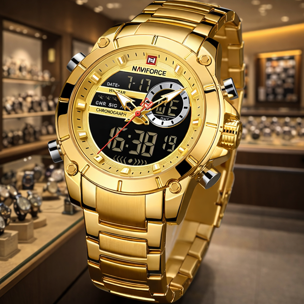 Reloj de lujo Naviforce Luxury