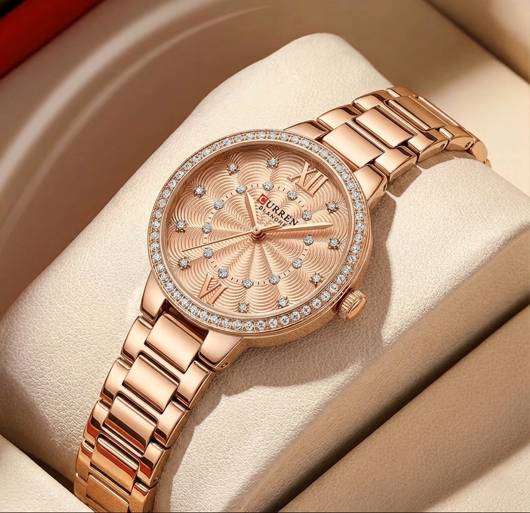 Reloj de lujo Curren Queen