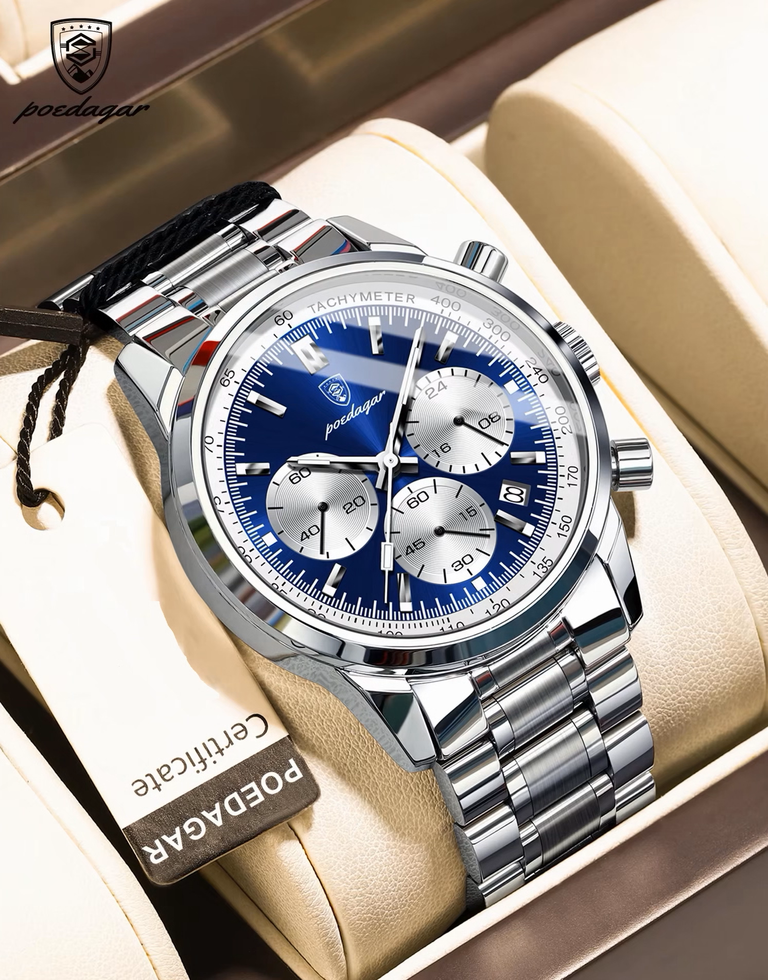 Reloj de lujo Poedagar Men