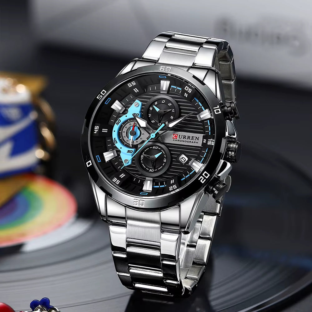 Reloj de lujo Curren Chronograph