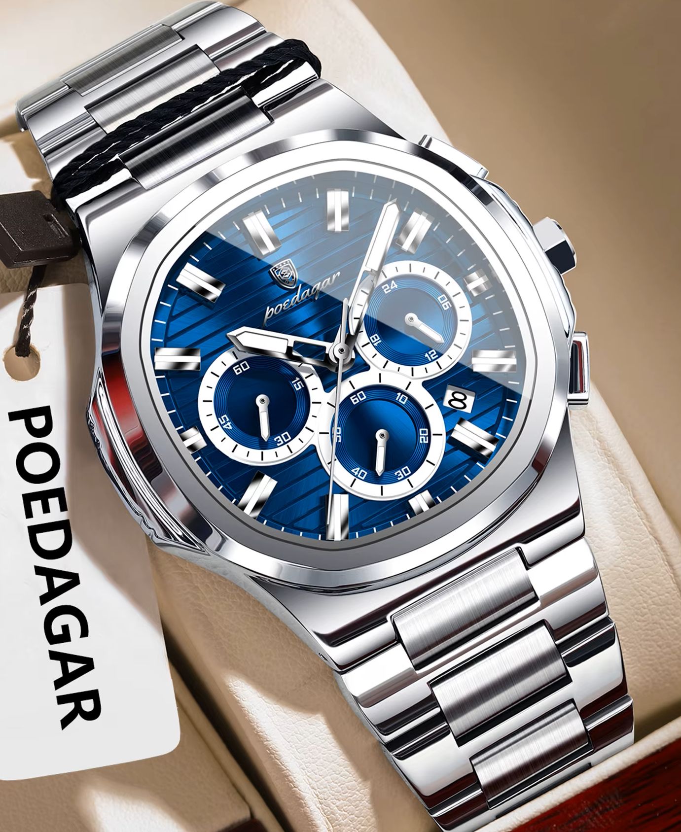 Reloj de lujo Poedagar Dominate