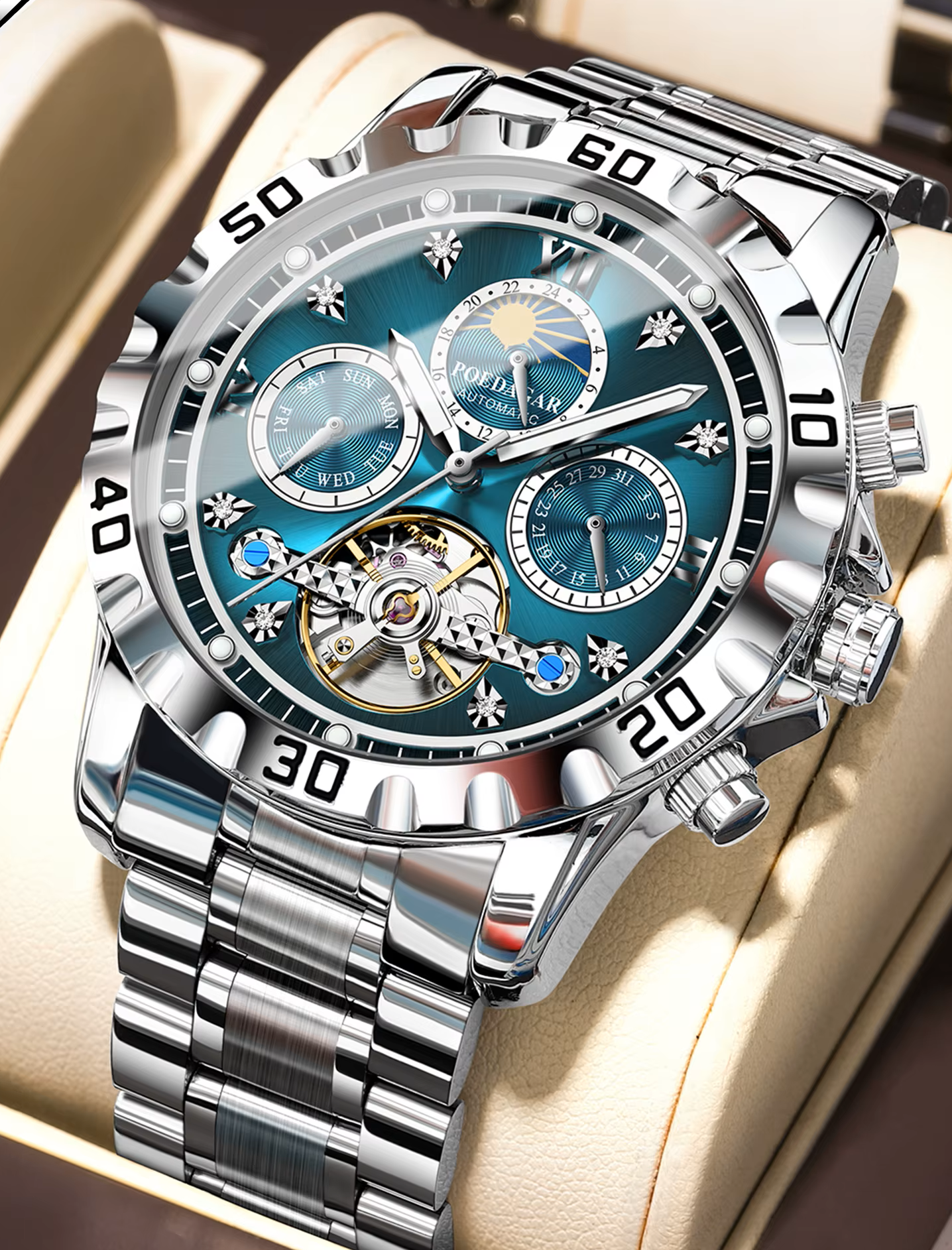 Reloj de lujo Poedagar Solstice