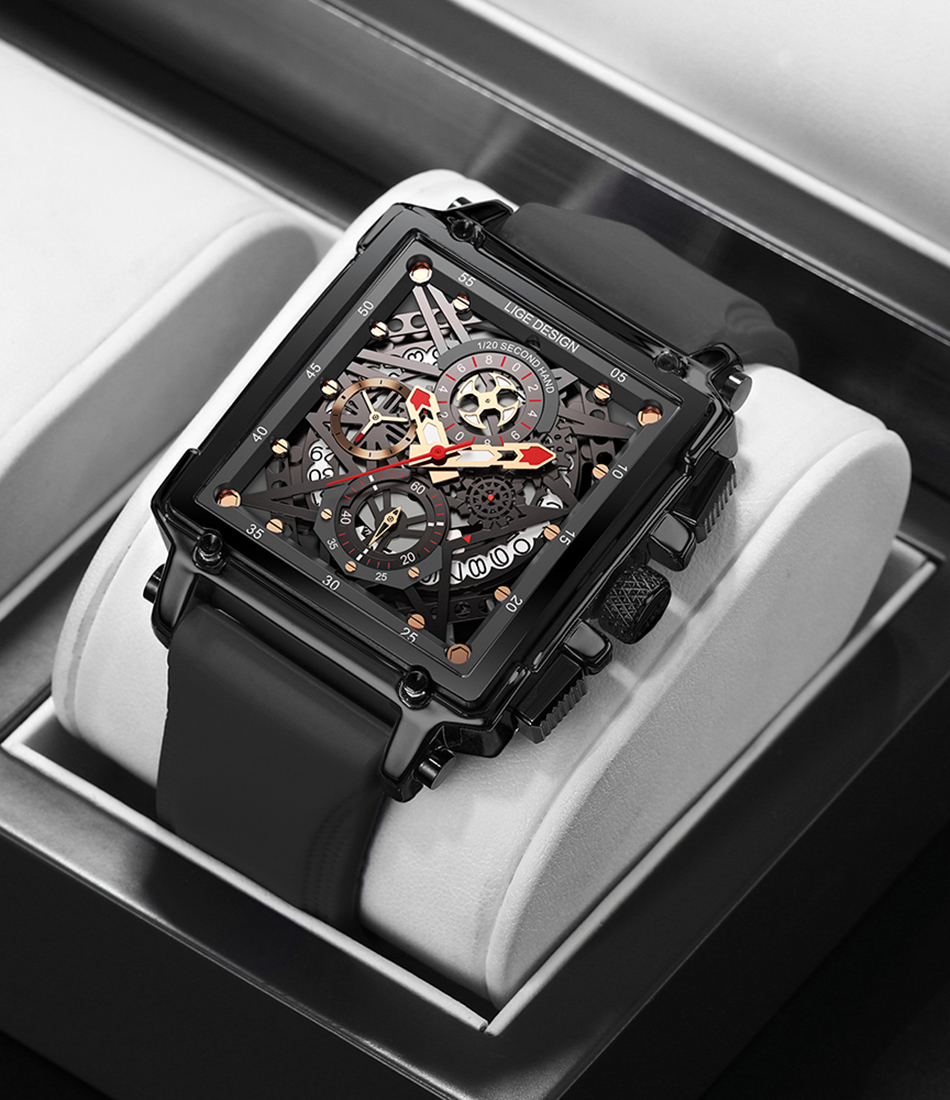 Reloj de lujo Lige Design