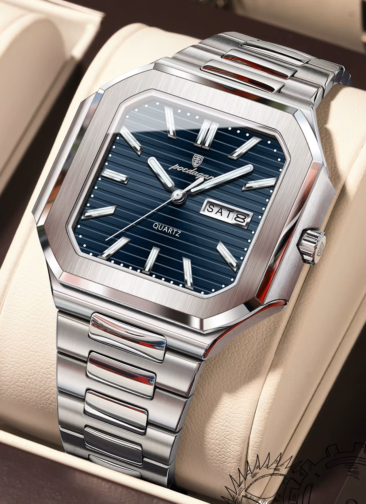 Reloj de lujo Poedagar Radiance
