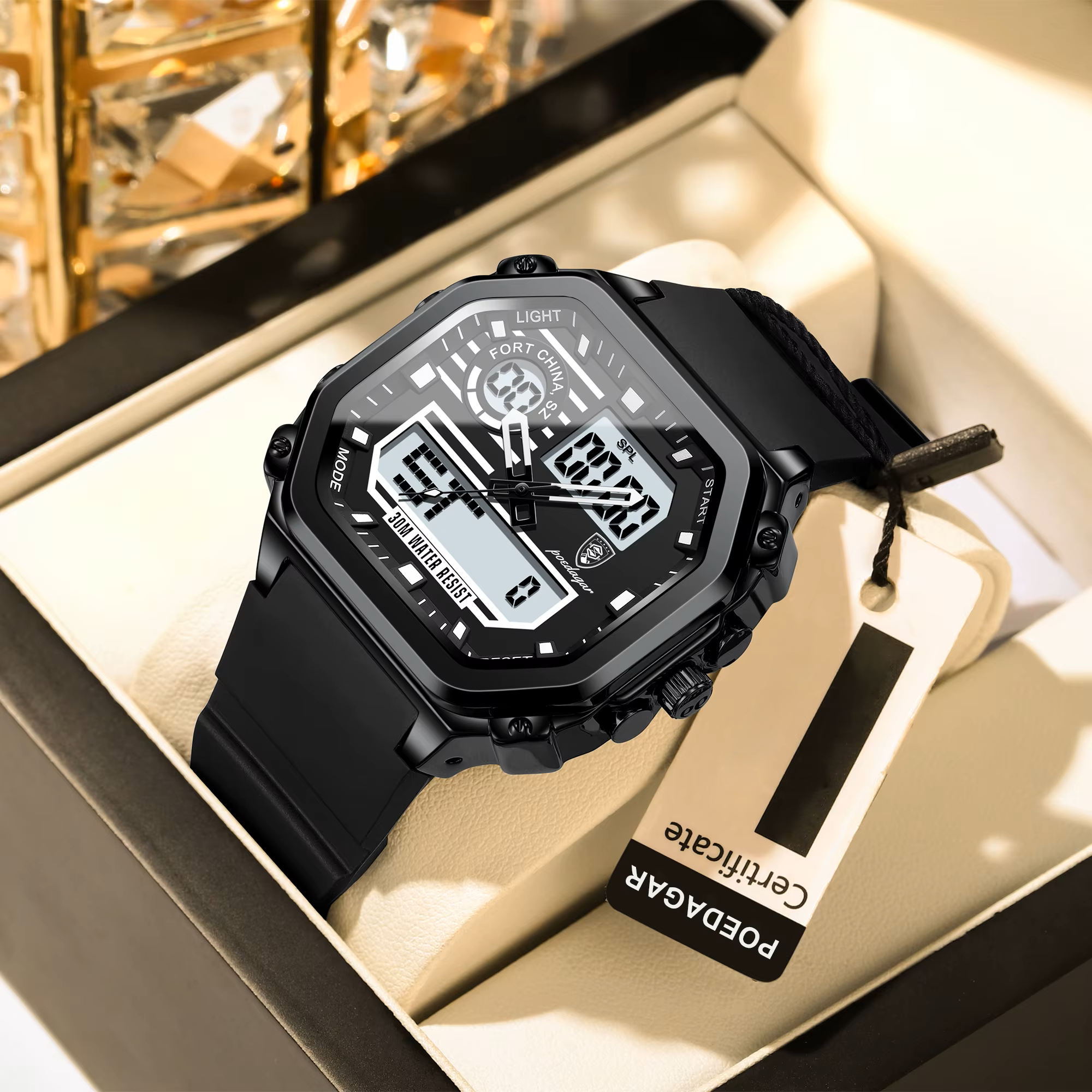Reloj de lujo Poedagar Binary