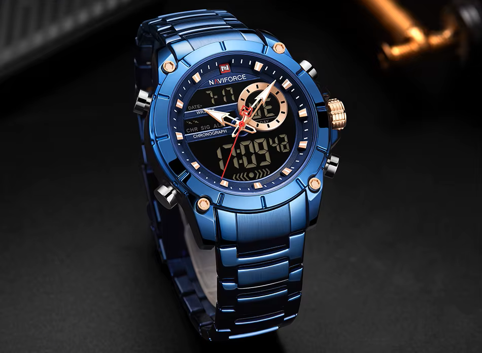 Reloj de lujo Naviforce Luxury