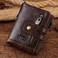Billetera de cuero Jeep